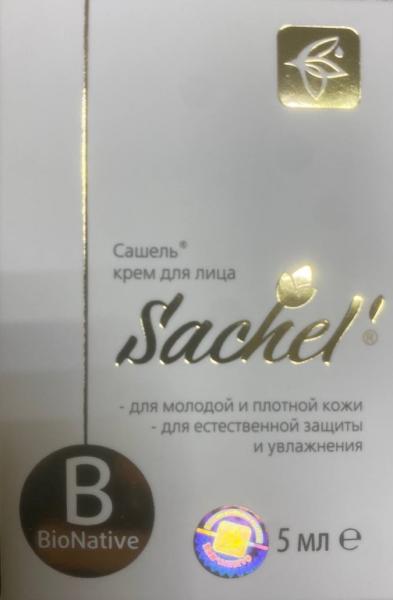 Пробник Крем натуральный  Сашель Bionative крем для лица 5мл Сашера-Мед